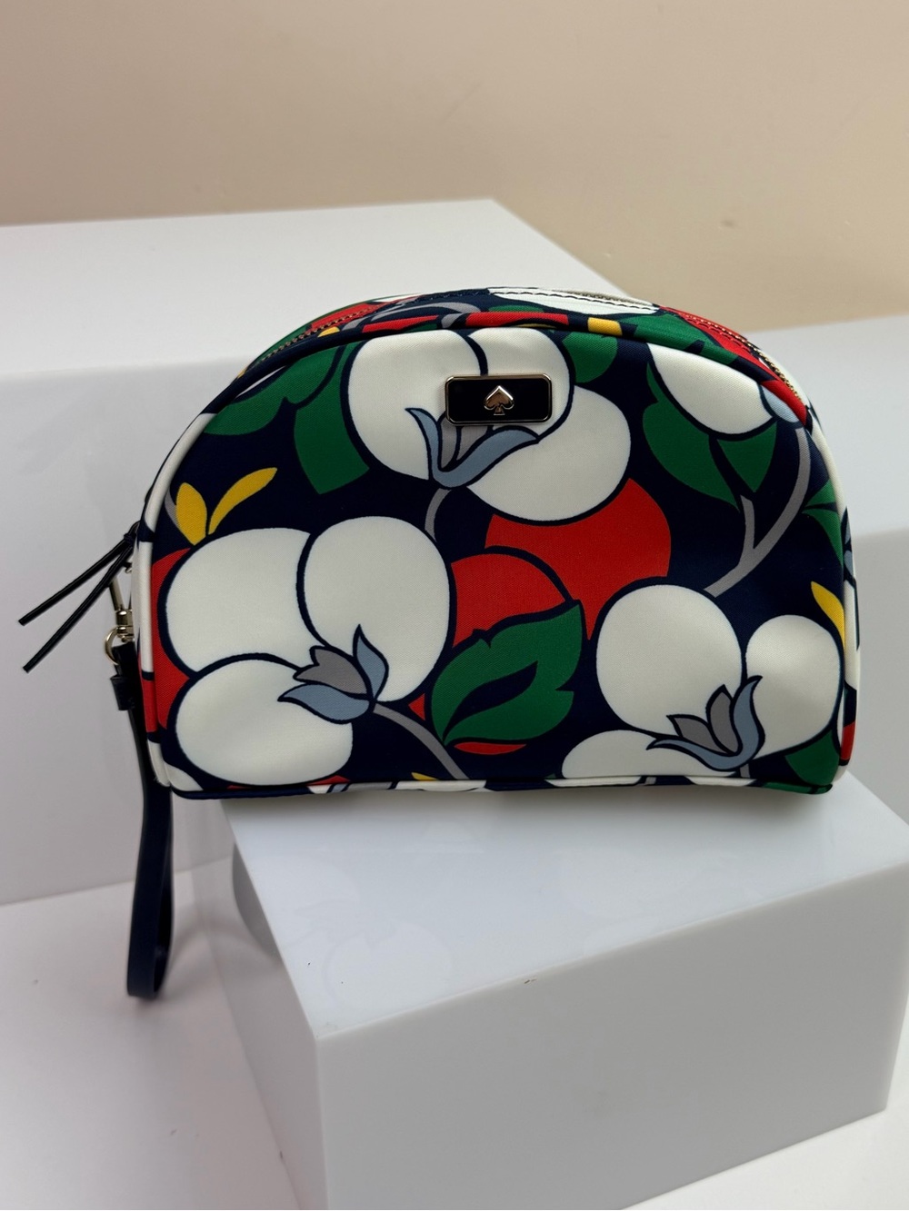 Kate Spade Dawn Breezy Floral Small Dome Cosmetic Case Bag